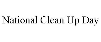 NATIONAL CLEAN UP DAY