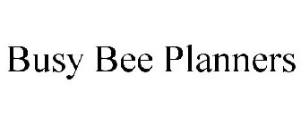 BUSY BEE PLANNERS