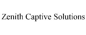 ZENITH CAPTIVE SOLUTIONS