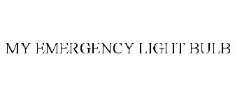 MY EMERGENCY LIGHT BULB