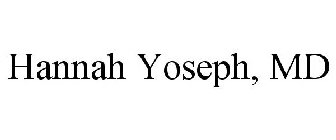 HANNAH YOSEPH, MD