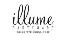 ILLUME PARTYWARE CELEBRATE HAPPINESS