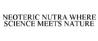 NEOTERIC NUTRA WHERE SCIENCE MEETS NATURE