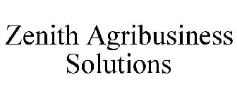 ZENITH AGRIBUSINESS SOLUTIONS