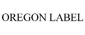 OREGON LABEL