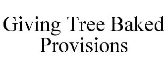 GIVING TREE BAKED PROVISIONS