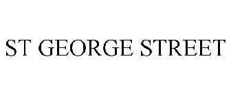 ST GEORGE STREET
