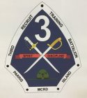 3 THIRD RECRUIT TRAINING BATTALION PARRIS MCRD ISLAND SPIRIT DISCIPLINE