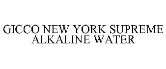 GICCO NEW YORK SUPREME ALKALINE WATER