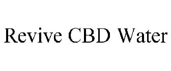 REVIVE CBD WATER