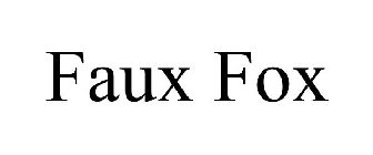 FAUX FOX