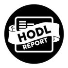 HODL REPORT