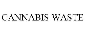 CANNABIS WASTE