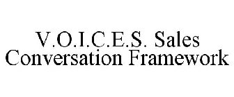 V.O.I.C.E.S. SALES CONVERSATION FRAMEWORK