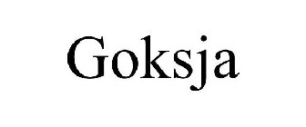 GOKSJA