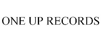 ONE UP RECORDS