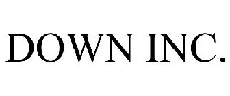 DOWN INC.