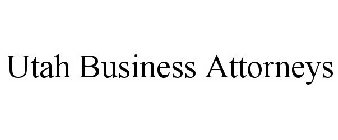 UTAH BUSINESS ATTORNEYS