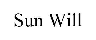 SUN WILL