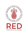 RESORT ECO-TOURISM DESTINATION SERVICESRED HOSPITALITY & LEISURE