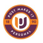 PU POST MAKES IT PERSONAL 1890