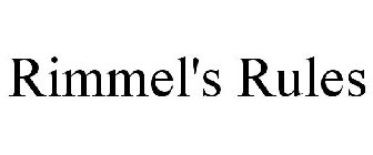 RIMMEL'S RULES