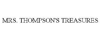 MRS. THOMPSON'S TREASURES