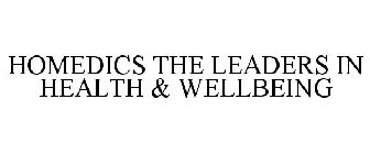 HOMEDICS THE LEADERS IN HEALTH & WELLBEING