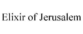 ELIXIR OF JERUSALEM