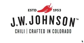 ESTD 1953 J.W. JOHNSON CHILI | CRAFTED IN COLORADO