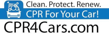 CLEAN. PROTECT. RENEW. CPR FOR YOUR CAR! CPR4CARS.COM
