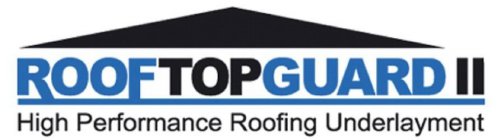 ROOFTOPGUARD II HIGH PERFORMANCE ROOFING UNDERLAYMENT