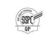 SSPC QUALITY PROGRAMS SSPC QP