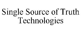 SINGLE SOURCE OF TRUTH TECHNOLOGIES