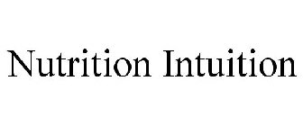 NUTRITION INTUITION