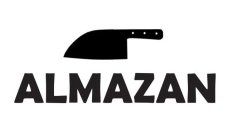THE COMBINATION OF THE WORD ALMAZAN INCLUDING IMAGE OUTLINE OF A KNIFE AS PART OF THE MARK