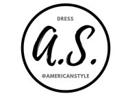 DRESS A.S. @AMERICANSTYLE
