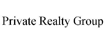 PRIVATE REALTY GROUP
