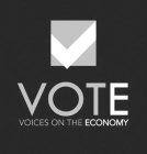 VOTE VOICES ON THE ECONOMY