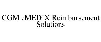 CGM EMEDIX REIMBURSEMENT SOLUTIONS