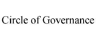 CIRCLE OF GOVERNANCE