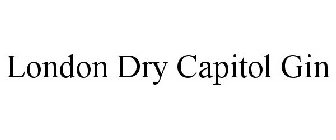 LONDON DRY CAPITOL GIN