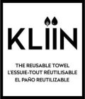 KLIIN THE REUSABLE TOWEL L'ESSUIE-TOUT REUTILISABLE EL PAÑO REUTILIZABLE