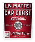 L.N. MATTEI CAP CORSE APÃRITIF WINE QUINQUINA GRAND ROUGE DISTILLATEUR INVENTEUR DEPUIS 1872 L.N. MATTEI & CIE. BASTIA CORSE UNCAP CORSICA CAP MATTEI BASTIA