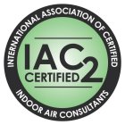INTERNATIONAL ASSOCIATION OF CERTIFIED INDOOR CONSULTANTS IAC2 CERTIFIED