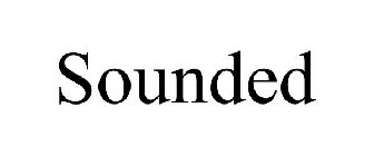 SOUNDED