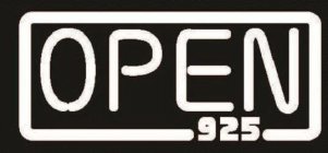 OPEN 925