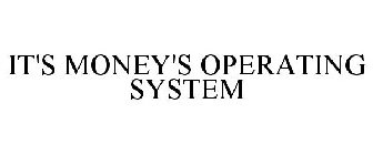 IT'S MONEY'S OPERATING SYSTEM