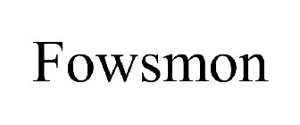 FOWSMON
