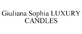 GIULIANA SOPHIA LUXURY CANDLES